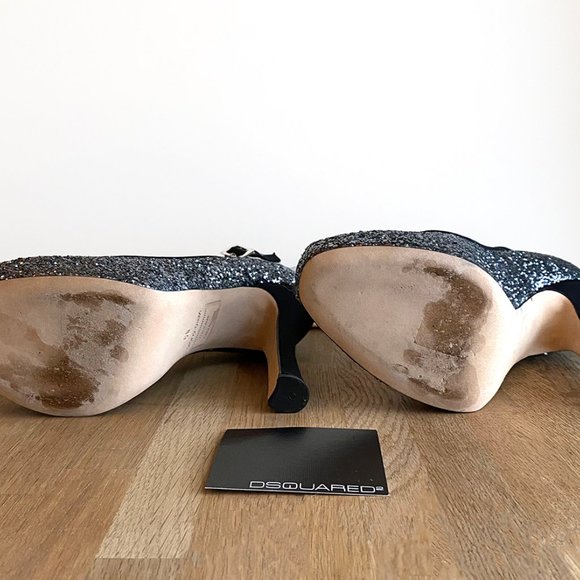 DSquared Glitter Pumps - Picture 7 of 8